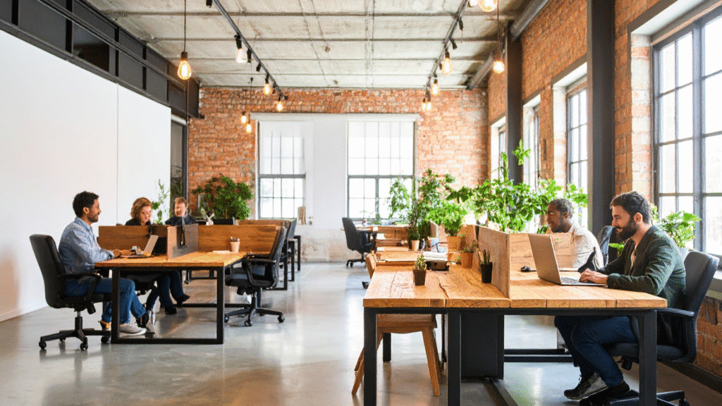 Lingkungan Kerja Positif: 7 Cara Super Membentuk Budaya Kantor yang Bikin Karyawan Betah 2 5. Virtual Office Coworking Space Bentuk Baru Kantor Profesional di Era 5.0